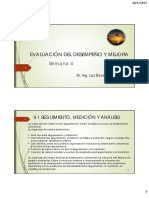 Evaluación del desempeño ambiental y mejora continua