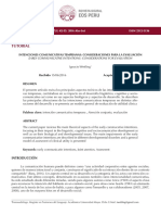 Intenciones comunicativas tempranas: aspectos clínicos