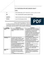 Informe de Bajo Rendimientos y Conducta