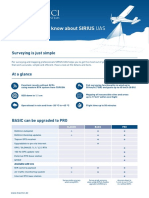 Specification (Sirius Drone)