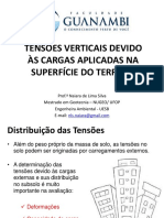 Aula 2 - MSII - Tensões em Uma Massa de Solo