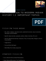 Introduction To Modern Indian History 1.2