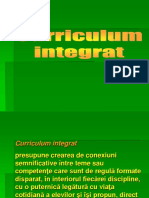Curriculum Integrat