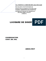 Lucrare Disertatie 2007