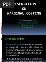 Download Marginal Costing PPt by pritam pokhrel SN36885341 doc pdf