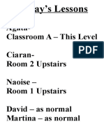 Exam Notice Rooms