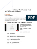 15 Linux Terminal Commands That Will Rock Your World