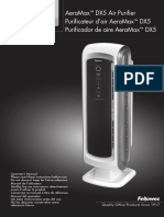 Aeramax Dx5 Air Purifier Purificateur D'Air Aeramax Dx5 Purificador de Aire Aeramax Dx5