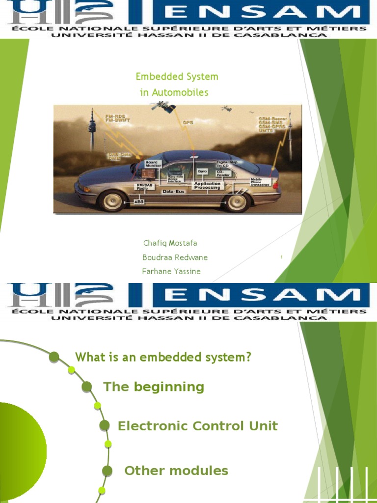 Embedded Systems in Automobiles | PDF | Fuel Injection | Vehicles