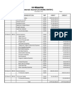 Closing entry journal