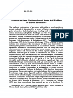 Preferred Backbone Conformations of Amino Acid Residues For Solvent Interactiont