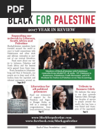 Black4Palestine 2017 Newsletter