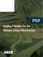 ASCE Guiding Principles for Critical Infrastructure