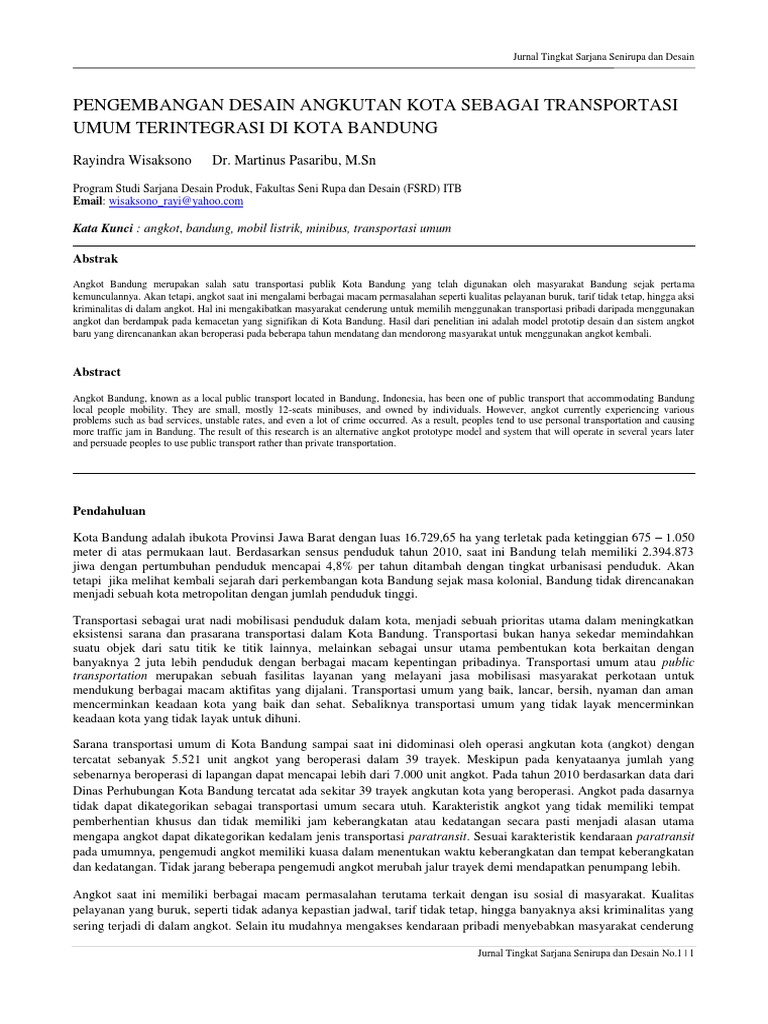 Peraturan Daerah Kota Bandung Nomor 11 Tahun 2005 Tentang