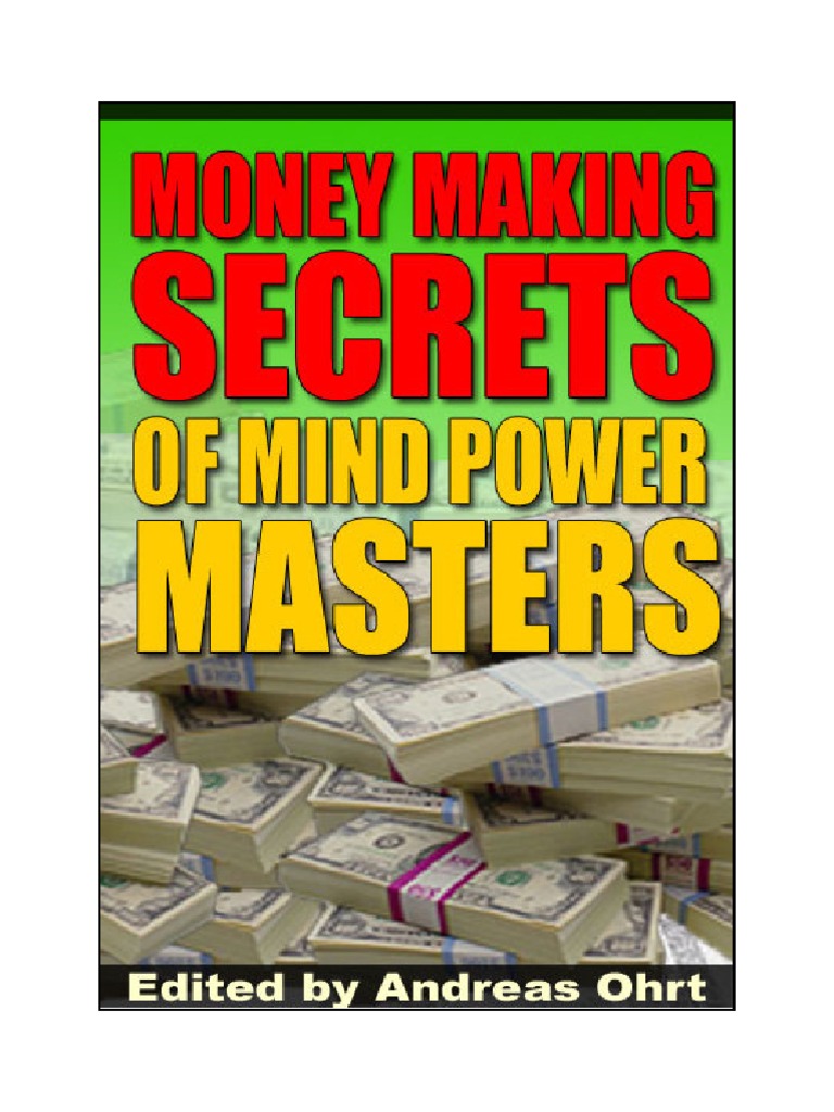 Money Secrets PDF PDF Mind Thought