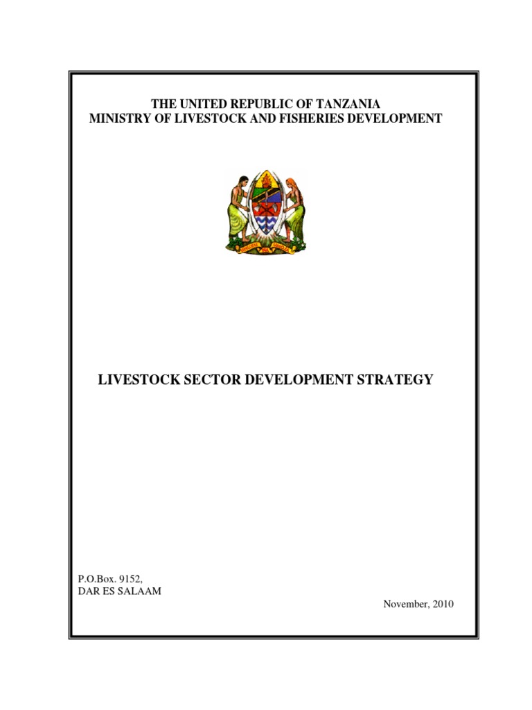 Development Strategy Livestock Sw Pdf Pdf Livestock Pastoralism