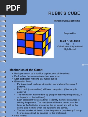 Rubiks Cube Mechanics