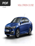 Noul-Citroen C-Elysee Lista de Preturi 09 2017