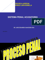 Proceso penal acusatorio: estructura, fases y flujograma