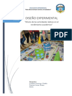 Diseño Experimental