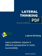 Lateral Thinking: Gina Zarsadias Some Exercises Are Lifted From Jlapitan's Presentation
