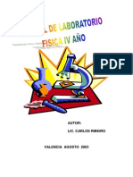Manual de laboratorio Física cuarto año