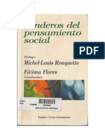 Flores, Fátima (2002) Senderos Del Pensamiento Social