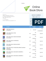 MKS Online Book Store: Invoice