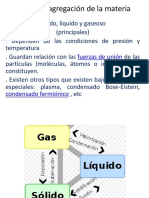 Estado de Agregación de La Materia