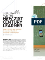 TECHNOLOGY INTEGRATION FOR THE NEW 21ST CENTURY LEARNER