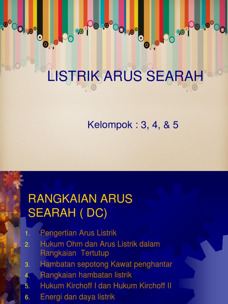 Listrik Arus Searah 2 | PDF