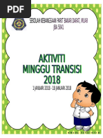 JADUAL TRANSISI 2018