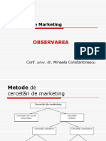 Cerc (ID) - Curs 8 (Observarea)