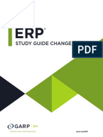 Study Guide Changes: Energy Risk Professional