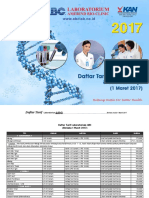 ABC Lab KlinikDaftar Harga 2017