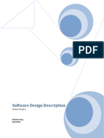 Software Design Description: Senior Project