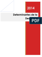 Determinantes de La Deserción. Universidad de Los Andes.