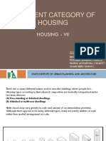 Different Housing Types Categorized