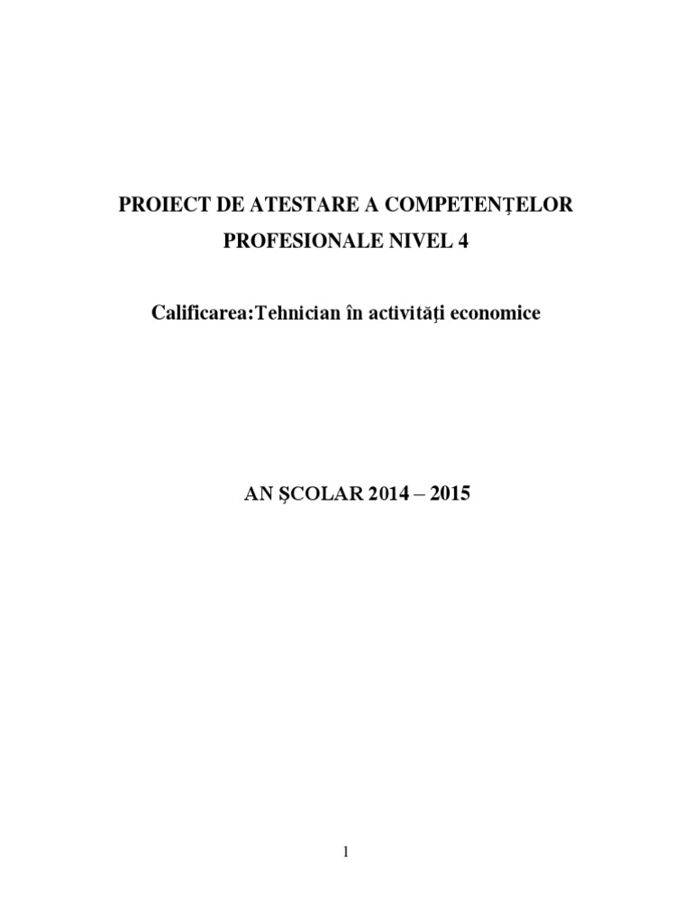 Operatiuni Cu Numerar Atestat | PDF