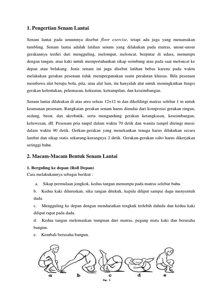 132417289 Makalah Senam Lantai Docx