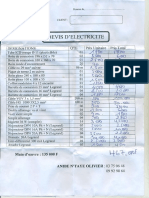 Devis Electricite Bonoua PDF