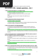 Exam in March 2013 Human Computer Interaction Questions and Answers