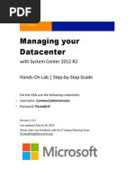 Managing Your Datacenter: With System Center 2012 R2