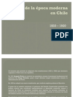 El proceso de modernización en Chile
