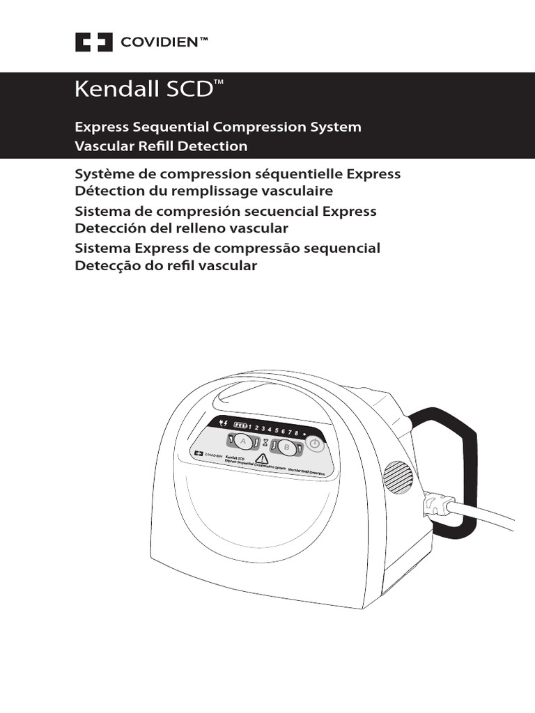 Kendall SCD Express Service Manual PDF | PDF | Vein | Thrombosis