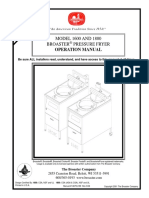 9.3 14679-0 1600-1800 Chicken Broaster Manual