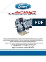 Ford Racing M-6007-D347SR Sealed Crate Engine Instructions