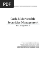 Download Cash amp Marketable Securities Mgmt Doc by Abbas Dawood SN36891463 doc pdf