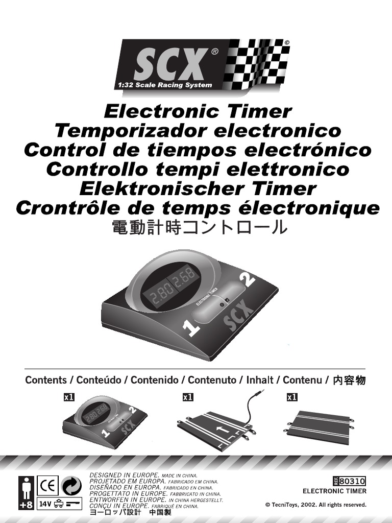 Control Tiempos Scalextric | PDF