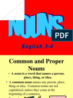 NOUNS Common vs. Proper